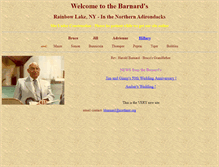 Tablet Screenshot of barnardclan.com